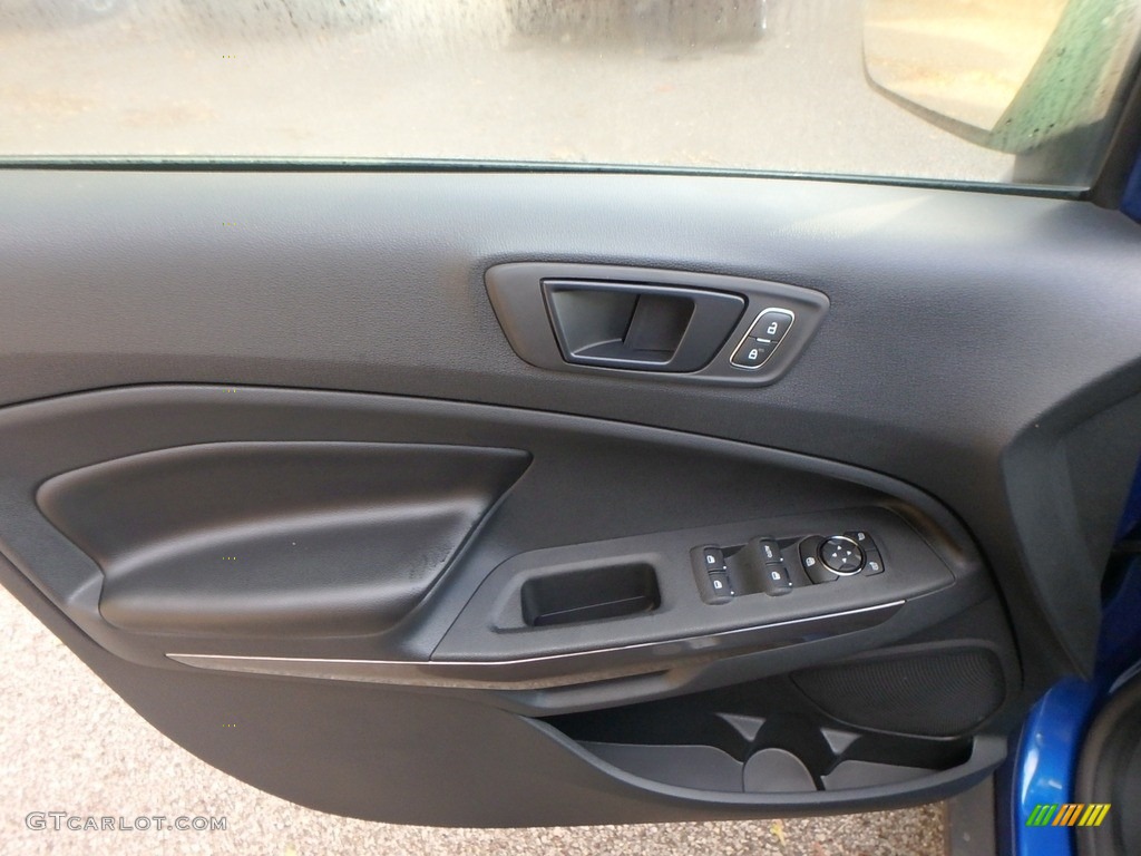 2020 Ford EcoSport SES 4WD Ebony Black Door Panel Photo #135852437