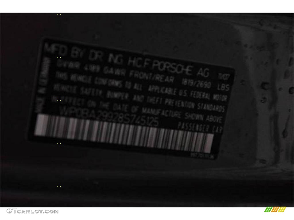 2008 911 Targa 4 - Meteor Grey Metallic / Black photo #11
