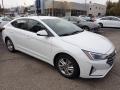 2020 Quartz White Pearl Hyundai Elantra SEL  photo #3