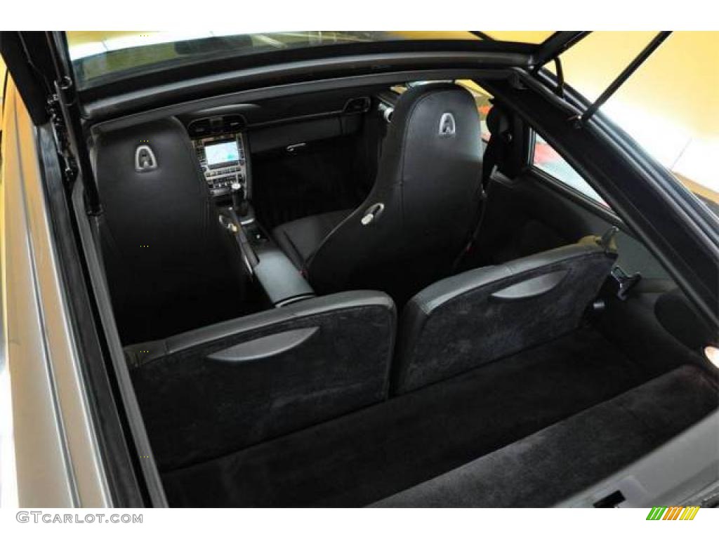 2008 911 Targa 4 - Meteor Grey Metallic / Black photo #14