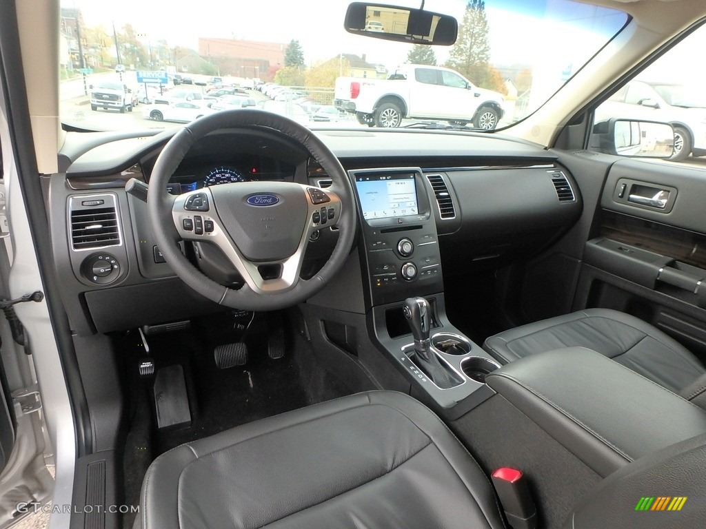Charcoal Black Interior 2019 Ford Flex SEL AWD Photo #135853497