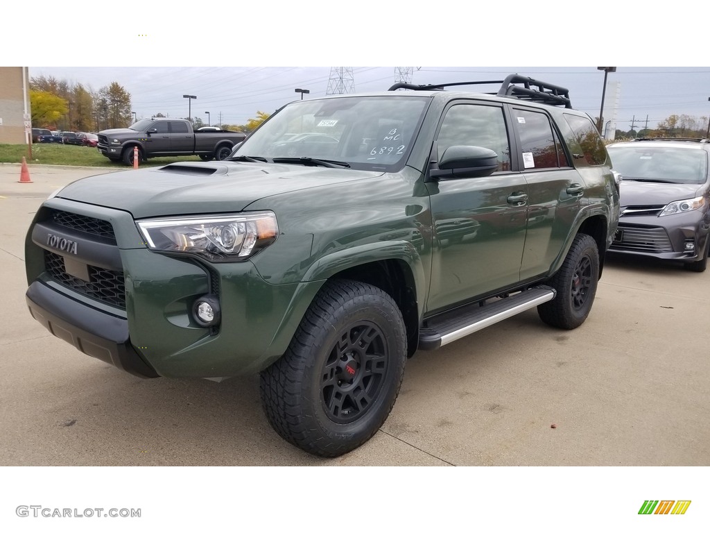 Army Green 2020 Toyota 4Runner TRD Pro 4x4 Exterior Photo #135853563