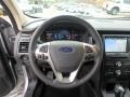 Charcoal Black 2019 Ford Flex SEL AWD Steering Wheel