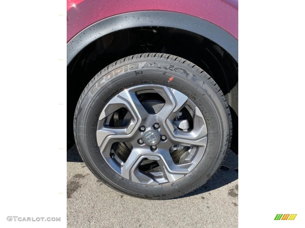 2019 CR-V EX-L AWD - Basque Red Pearl II / Gray photo #31