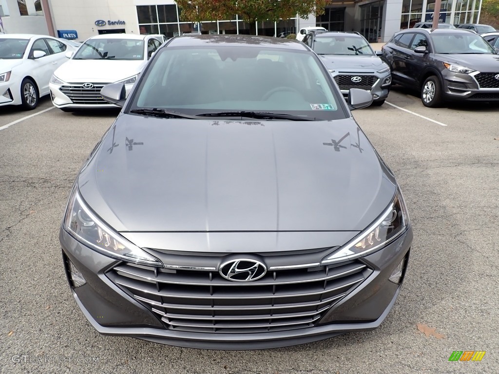 2020 Elantra SEL - Machine Gray / Black photo #4