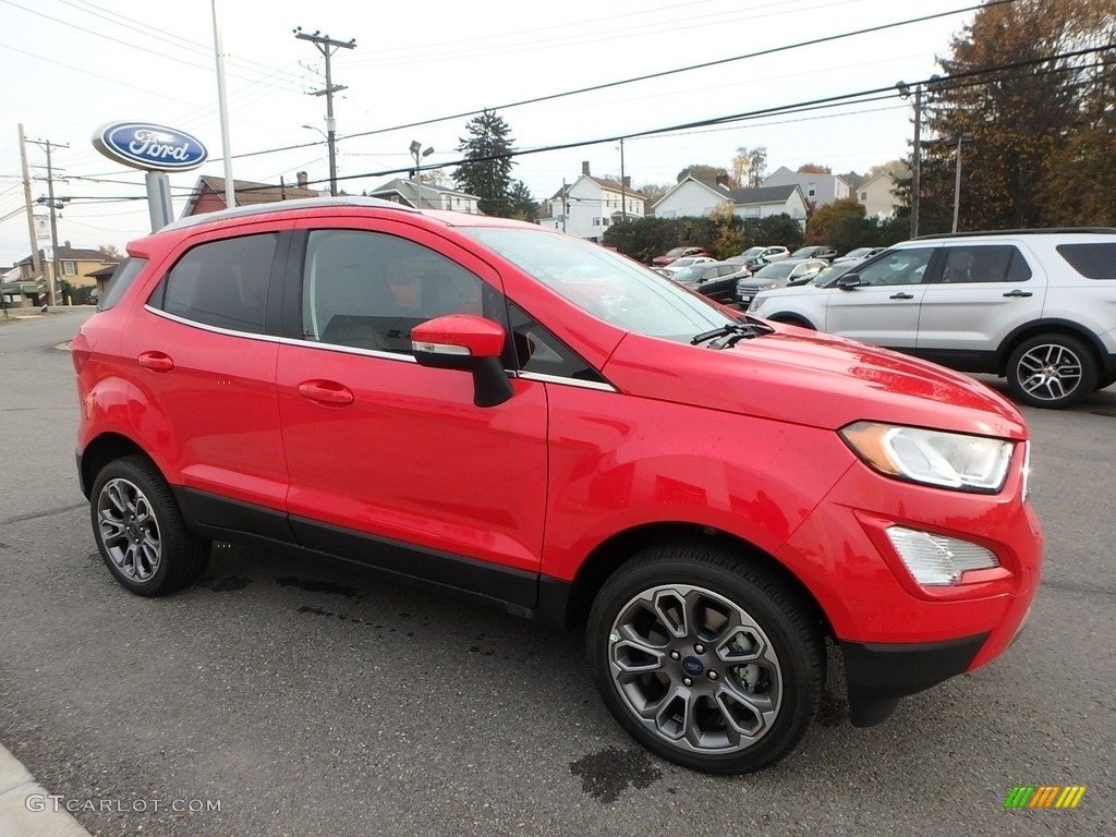 Race Red 2019 Ford EcoSport Titanium 4WD Exterior Photo #135854716