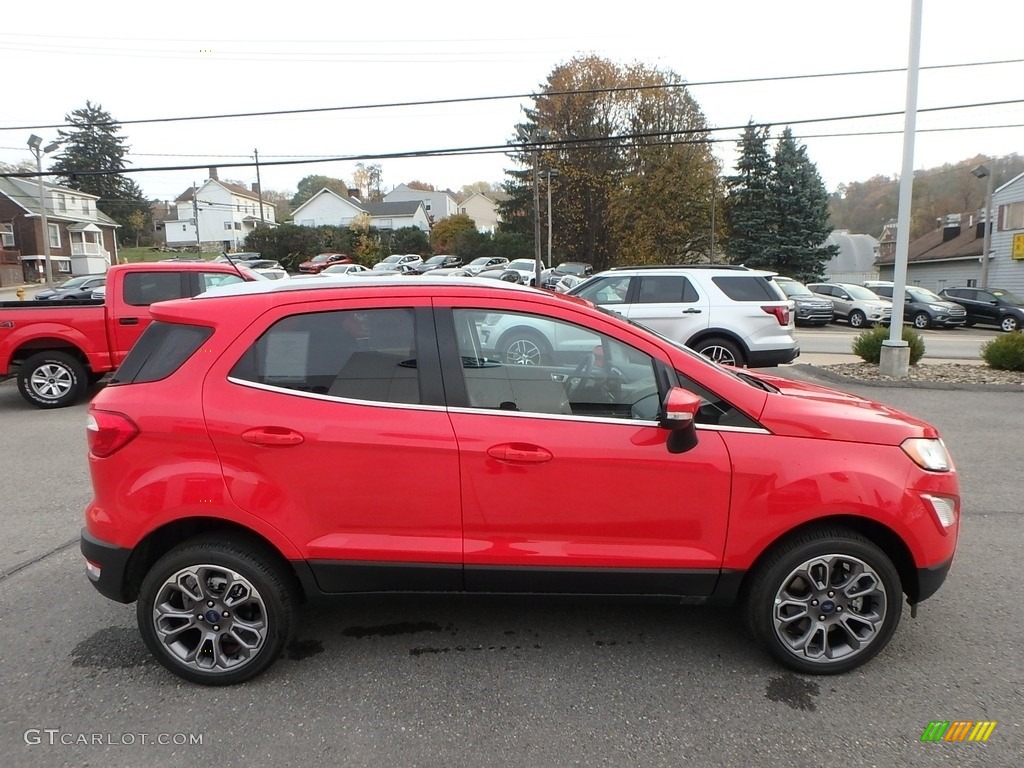 Race Red 2019 Ford EcoSport Titanium 4WD Exterior Photo #135854748