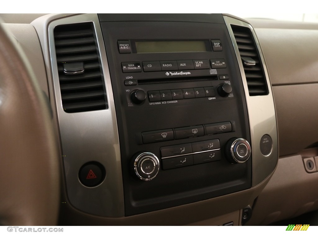 2012 Frontier SL Crew Cab 4x4 - Avalanche White / Beige photo #7