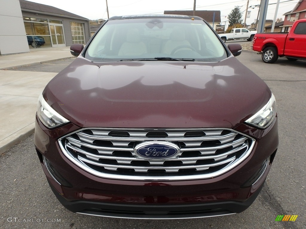 2020 Edge SEL AWD - Burgundy Velvet Metallic Tinted / Ebony photo #2