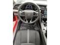 2019 Honda Civic Black Interior Steering Wheel Photo