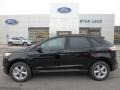 2020 Agate Black Ford Edge SE AWD  photo #1