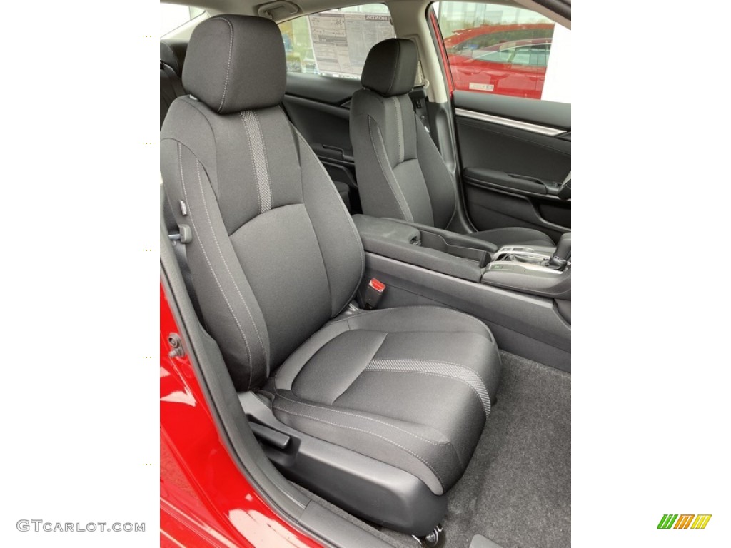 2019 Honda Civic EX Sedan Front Seat Photo #135856308