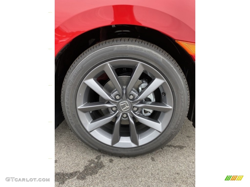 2019 Civic EX Sedan - Rallye Red / Black photo #29