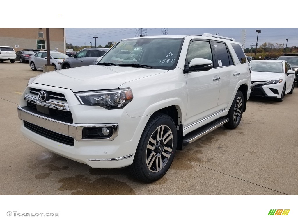 Blizzard White Pearl 2020 Toyota 4Runner Limited 4x4 Exterior Photo #135856719