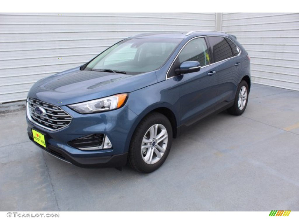 2019 Edge SEL - Blue Metallic / Ebony photo #4