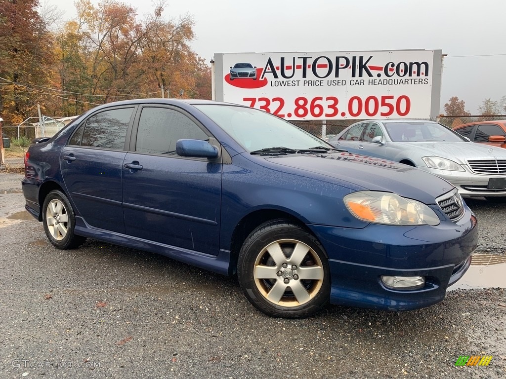 2006 Corolla S - Indigo Ink Pearl / Dark Charcoal photo #1