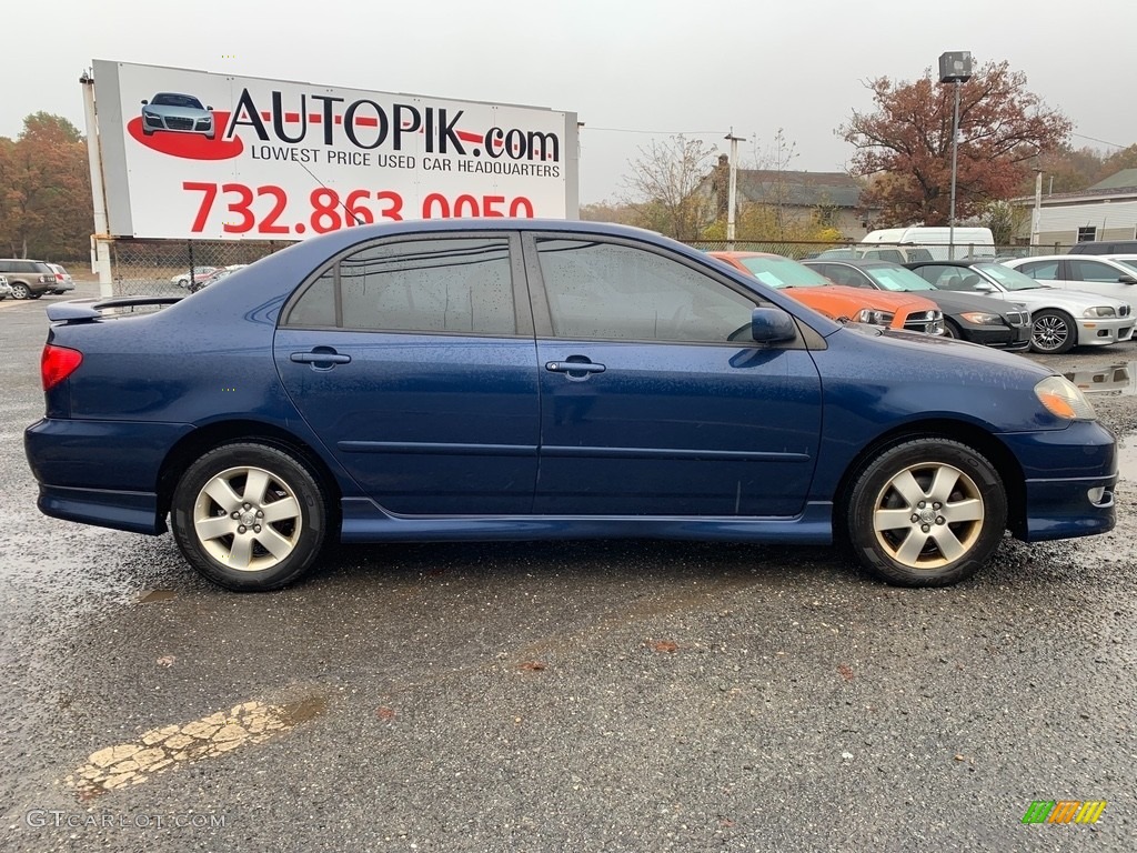 2006 Corolla S - Indigo Ink Pearl / Dark Charcoal photo #2