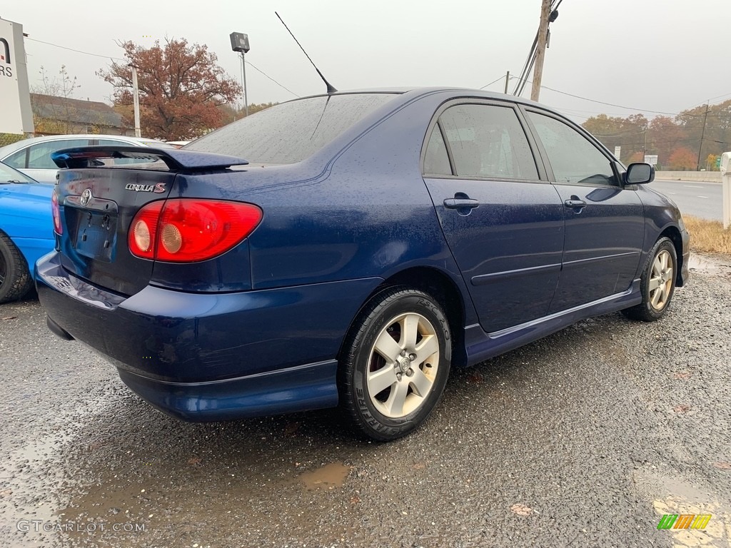 2006 Corolla S - Indigo Ink Pearl / Dark Charcoal photo #3