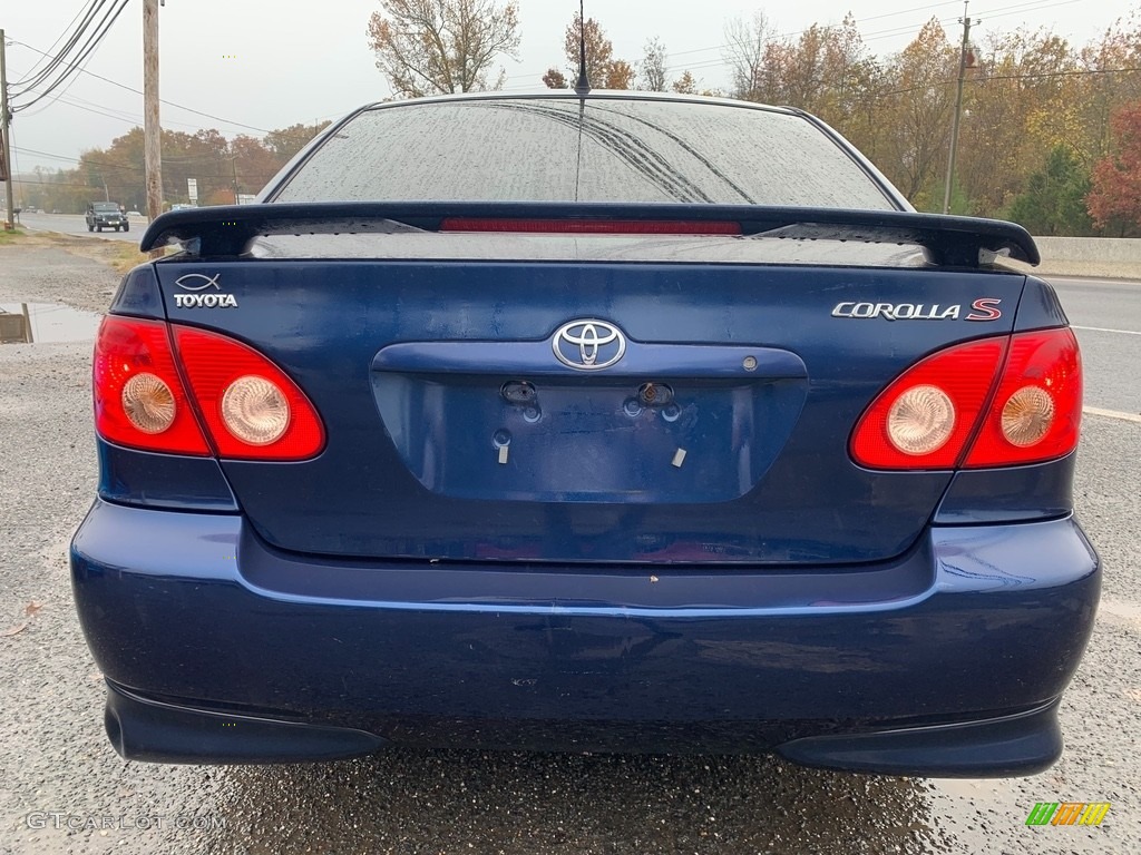 2006 Corolla S - Indigo Ink Pearl / Dark Charcoal photo #4