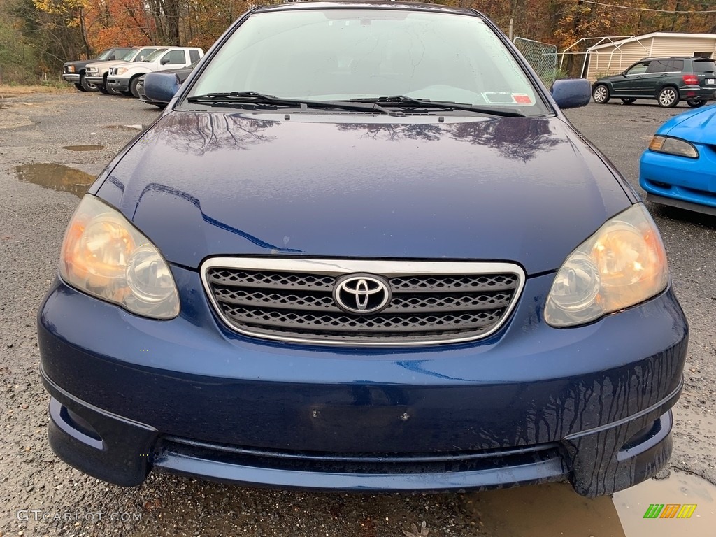 2006 Corolla S - Indigo Ink Pearl / Dark Charcoal photo #8