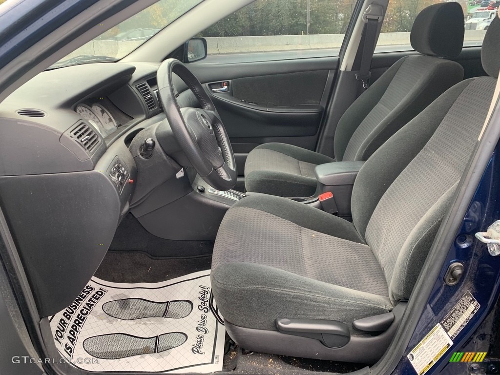 2006 Corolla S - Indigo Ink Pearl / Dark Charcoal photo #10