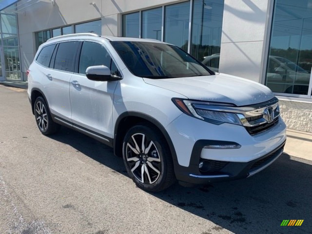 Platinum White Pearl 2020 Honda Pilot Touring AWD Exterior Photo #135858060