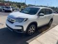 2020 Platinum White Pearl Honda Pilot Touring AWD  photo #4