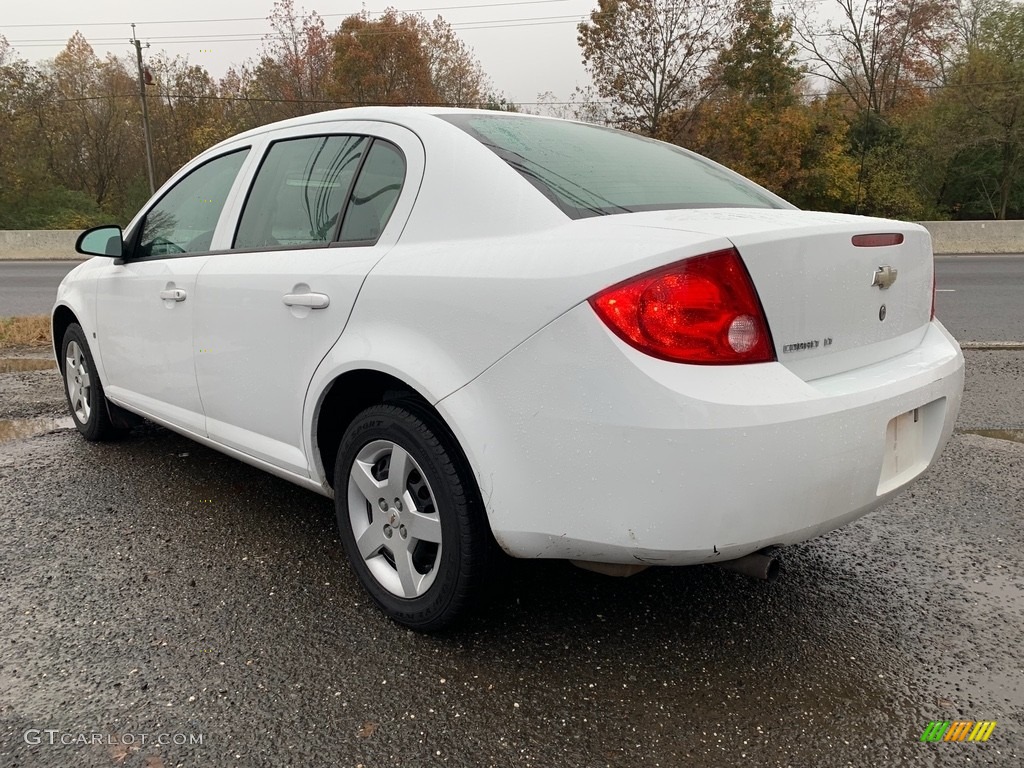 2007 Cobalt LT Sedan - Summit White / Gray photo #5