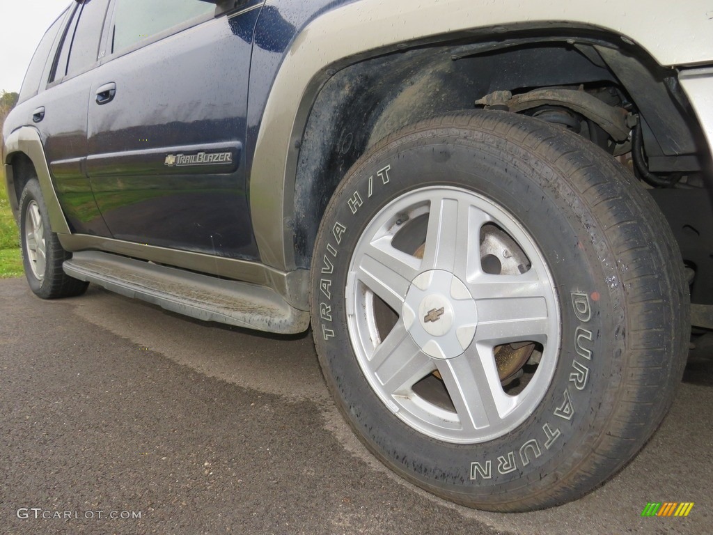 2002 TrailBlazer LTZ 4x4 - Indigo Blue Metallic / Dark Pewter photo #3