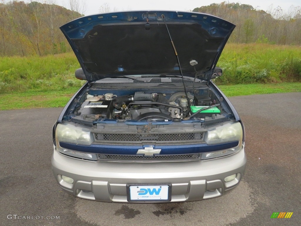 2002 TrailBlazer LTZ 4x4 - Indigo Blue Metallic / Dark Pewter photo #5