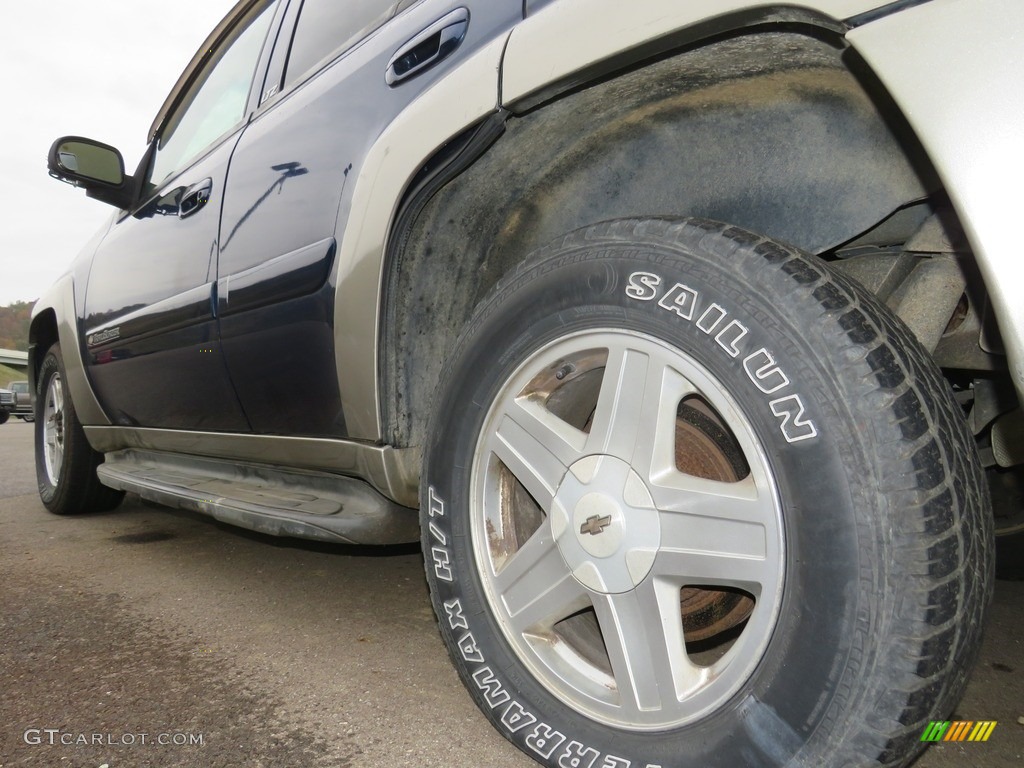 2002 TrailBlazer LTZ 4x4 - Indigo Blue Metallic / Dark Pewter photo #10