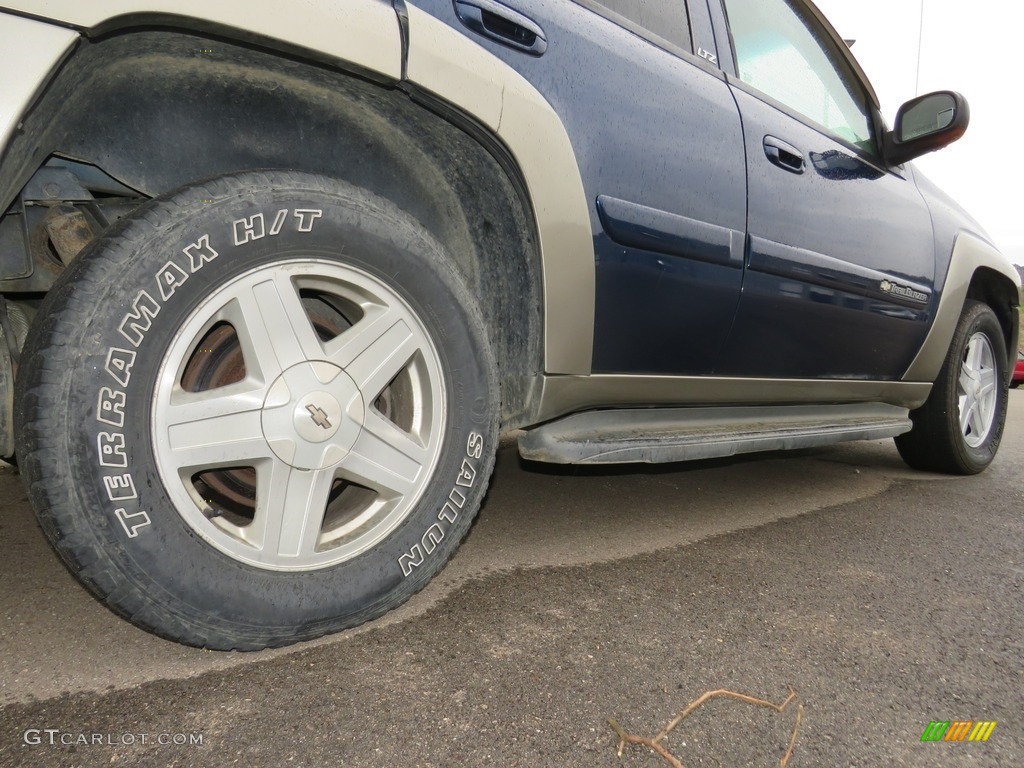 2002 TrailBlazer LTZ 4x4 - Indigo Blue Metallic / Dark Pewter photo #15