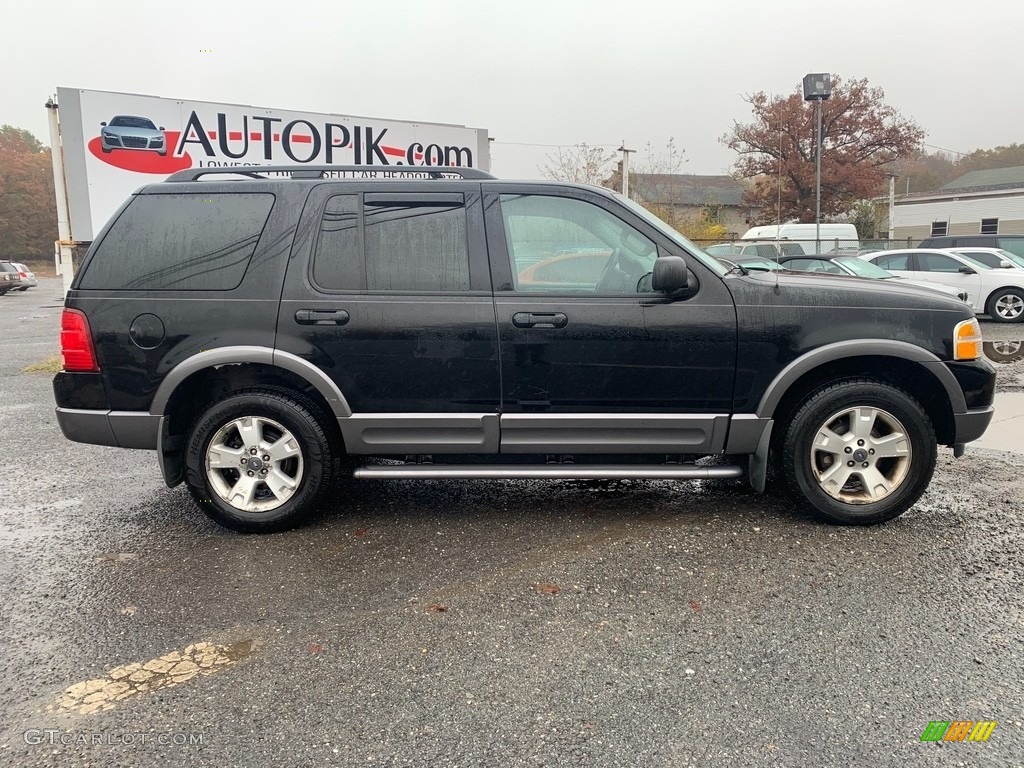 2003 Explorer XLT 4x4 - Medium Wedgewood Blue Metallic / Graphite Grey photo #2