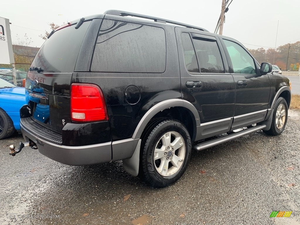 2003 Explorer XLT 4x4 - Medium Wedgewood Blue Metallic / Graphite Grey photo #3