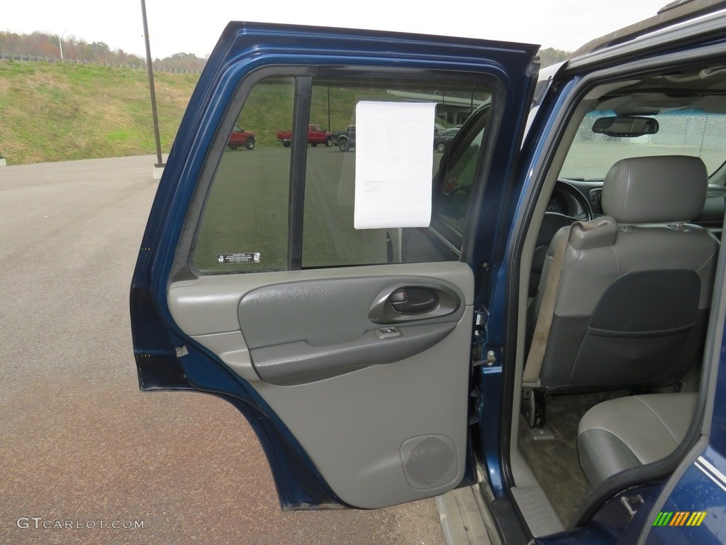 2002 TrailBlazer LTZ 4x4 - Indigo Blue Metallic / Dark Pewter photo #20