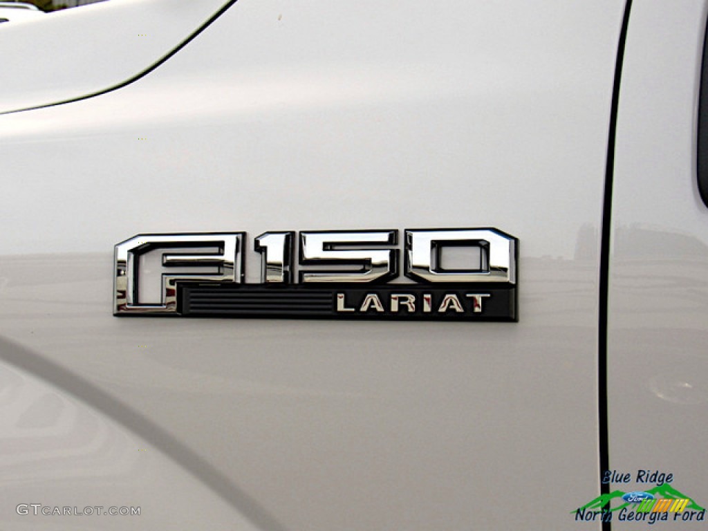 2019 F150 Lariat SuperCrew 4x4 - White Platinum / Light Camel photo #36