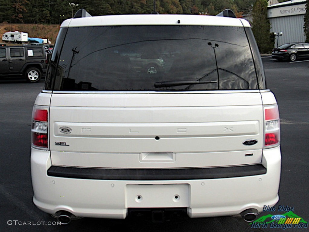 2019 Flex SEL AWD - White Platinum / Dune photo #4