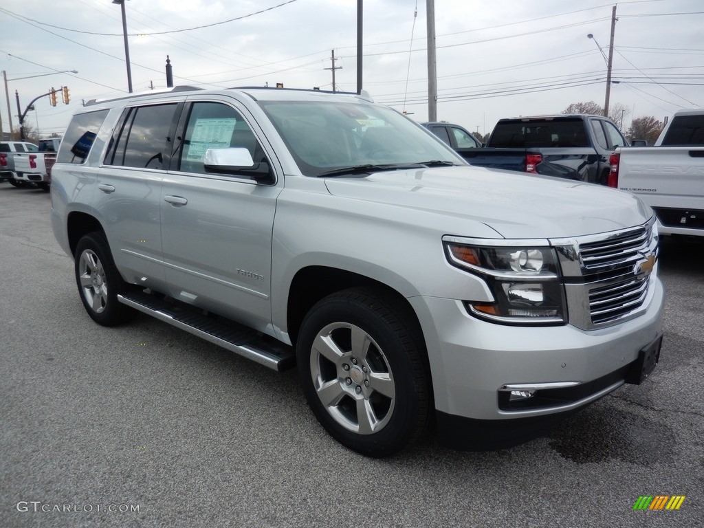 Silver Ice Metallic 2020 Chevrolet Tahoe Premier 4WD Exterior Photo #135862626