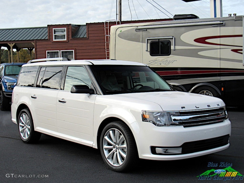 2019 Flex SEL AWD - White Platinum / Dune photo #7