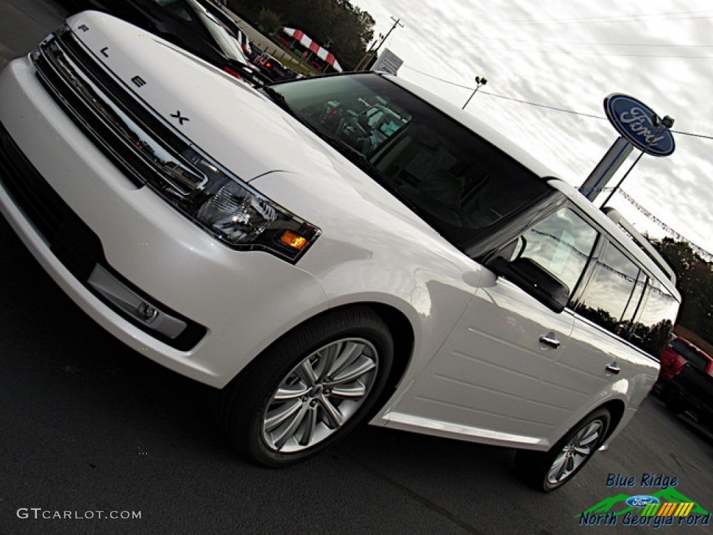 2019 Flex SEL AWD - White Platinum / Dune photo #33