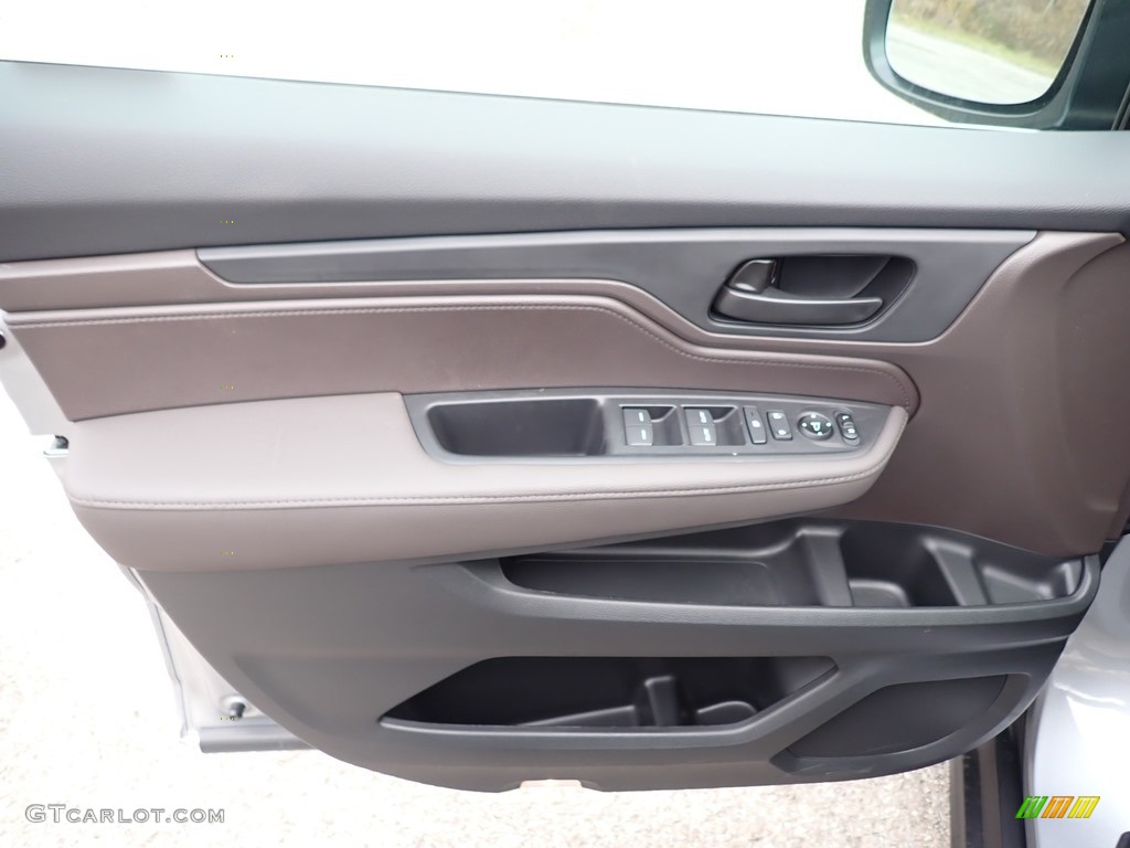 2020 Honda Odyssey LX Mocha Door Panel Photo #135863139
