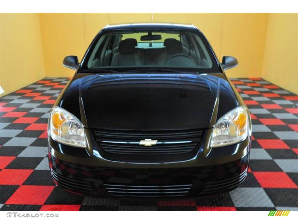 2007 Cobalt LS Sedan - Black / Gray photo #19