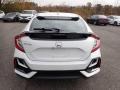 2020 Platinum White Pearl Honda Civic EX Hatchback  photo #3