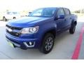 2016 Laser Blue Chevrolet Colorado Z71 Crew Cab 4x4  photo #4