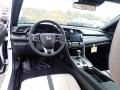 2020 Honda Civic Ivory Interior Dashboard Photo