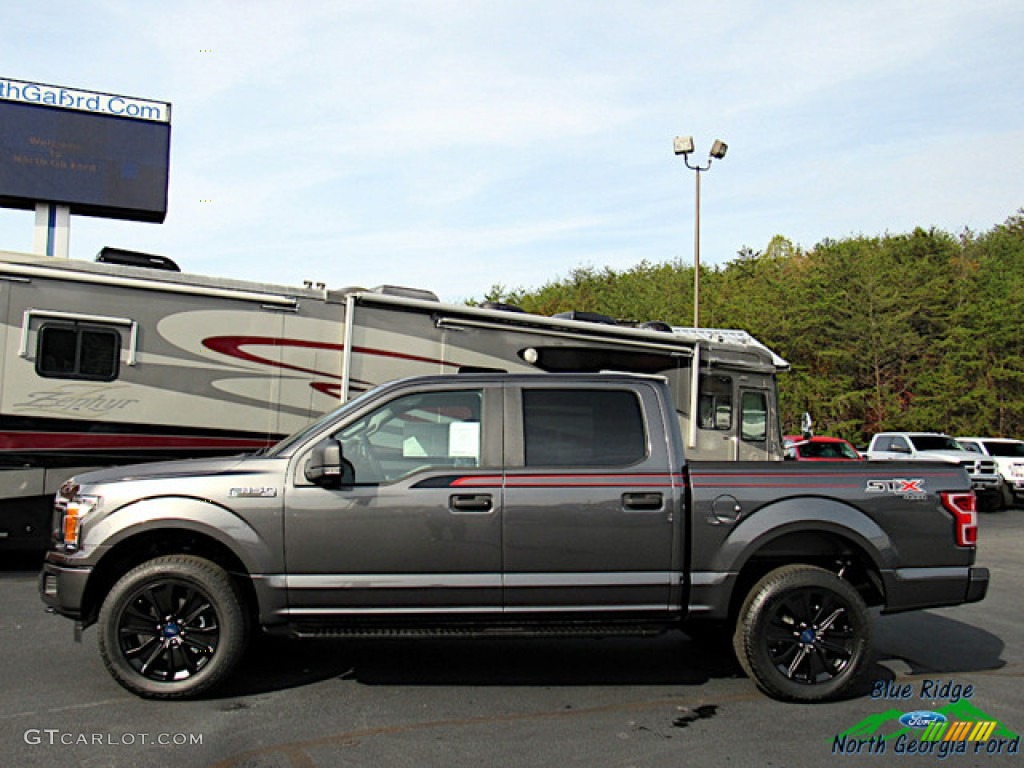 2020 F150 STX SuperCrew 4x4 - Magnetic / Black photo #2