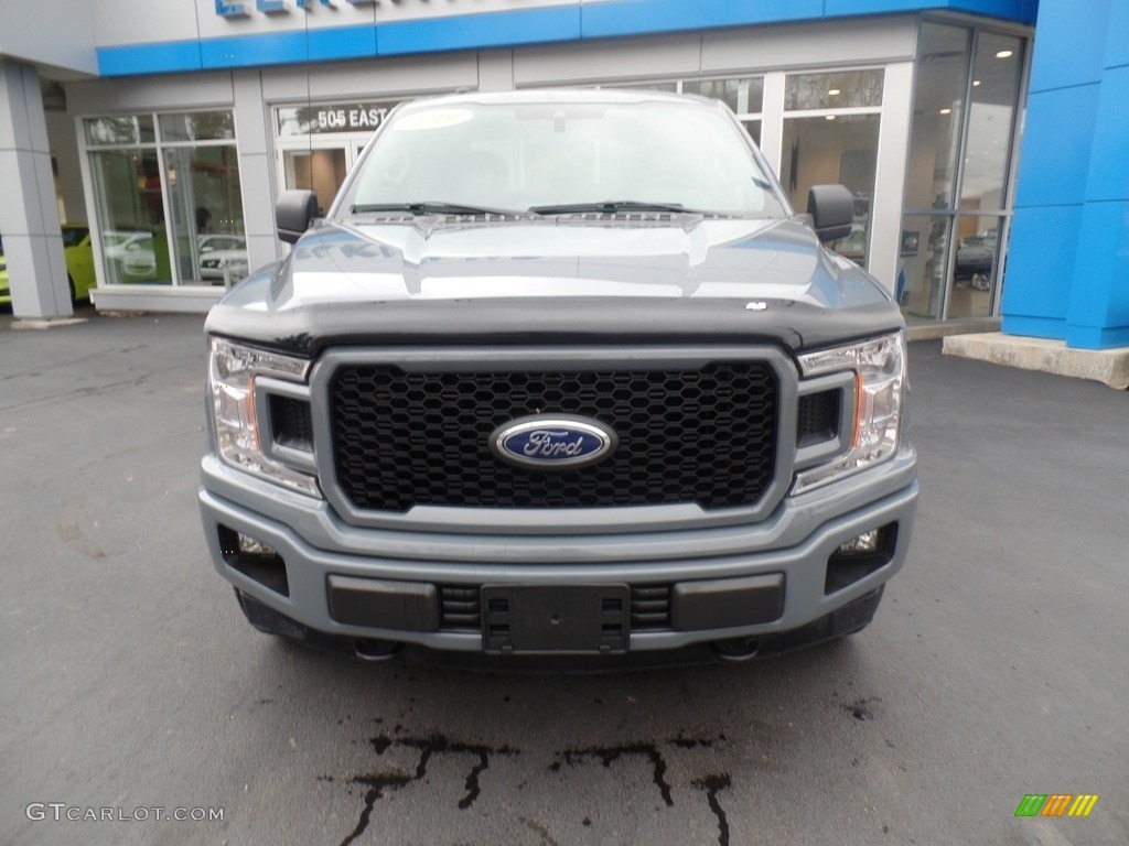 2019 F150 XL SuperCrew 4x4 - Abyss Gray / Earth Gray photo #3