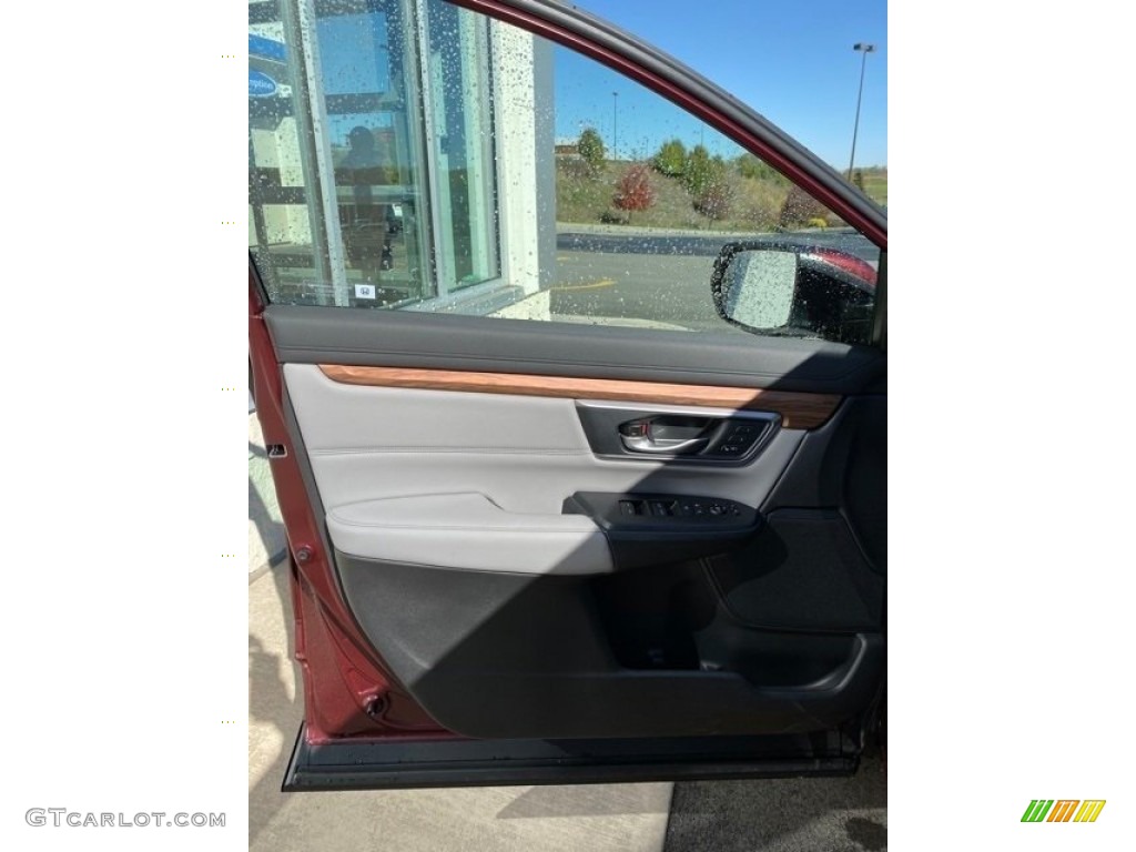 2019 CR-V EX-L AWD - Basque Red Pearl II / Gray photo #10