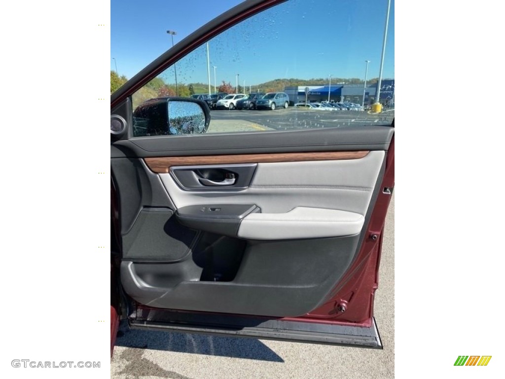 2019 CR-V EX-L AWD - Basque Red Pearl II / Gray photo #27
