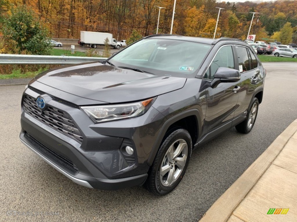 Magnetic Gray Metallic 2020 Toyota RAV4 Limited AWD Hybrid Exterior Photo #135866708